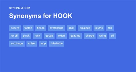 hook synonym|antonym for hook.